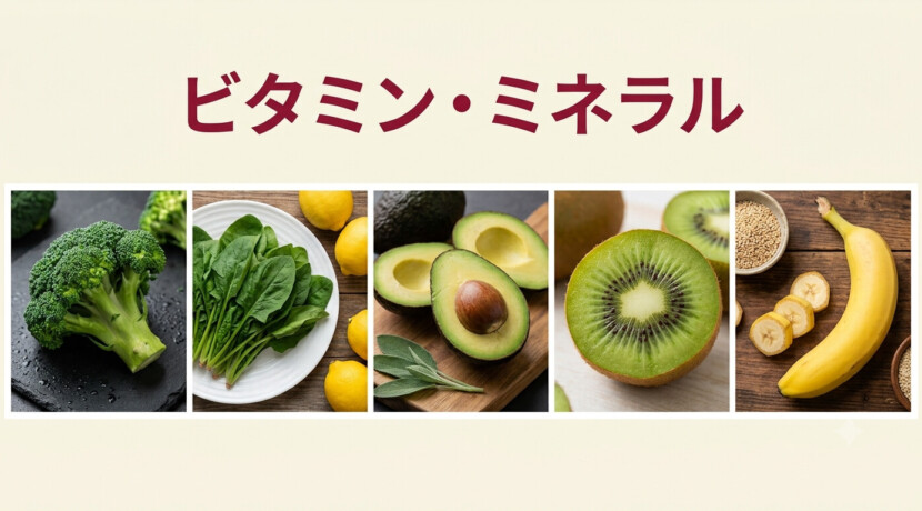日本人の栄養と健康の課題　～ビタミンとミネラル〜